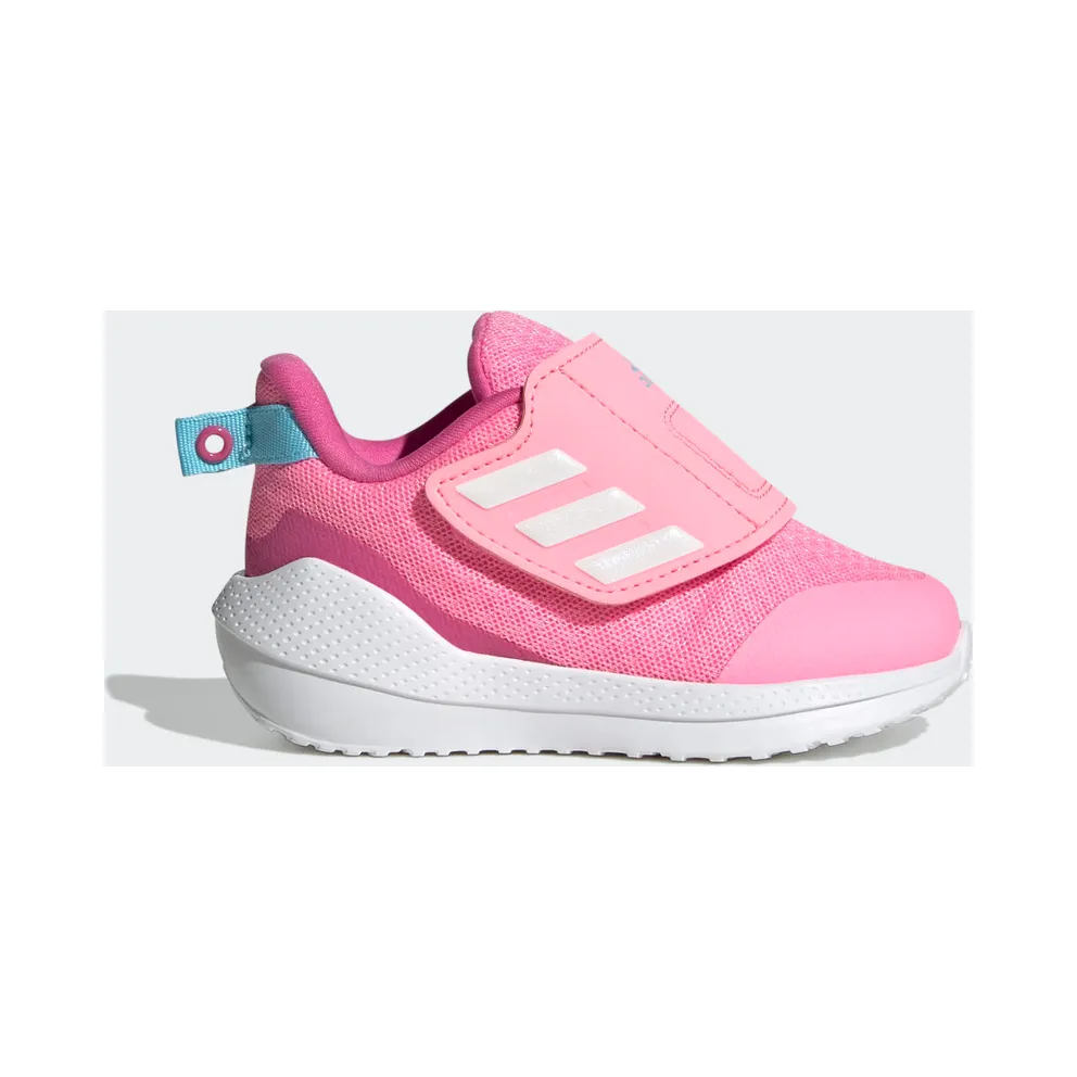 Adidas EQ21 Run 2.0 Sport Running Hook-and-Loop Strap Beam Pink / Cloud White / Bliss Blue (GZ1803)