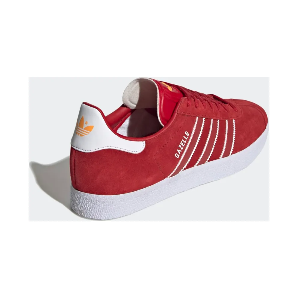 Adidas Gazelle Cloud White / Team Power Red / Team Colleg Gold (GX9880)