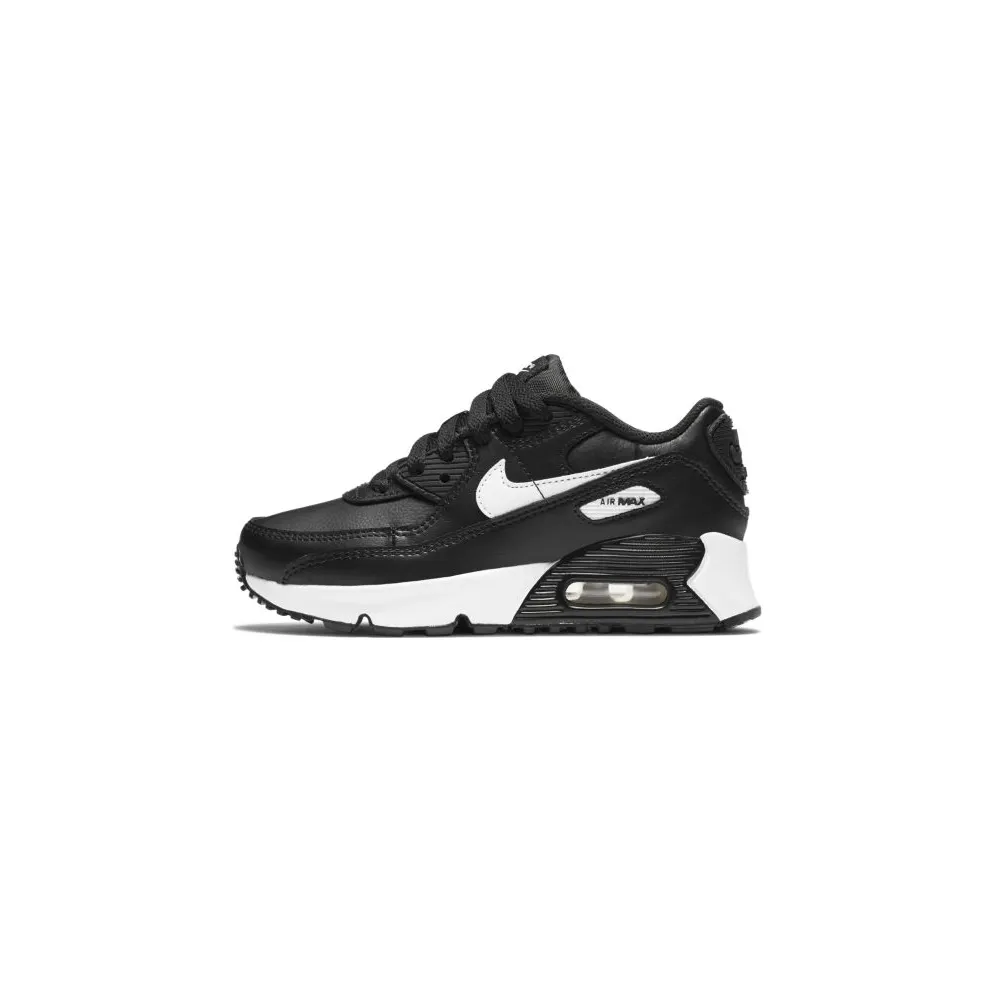 Nike Air Max 90 Black White (PS) Black/Black/White (CD6867-010)