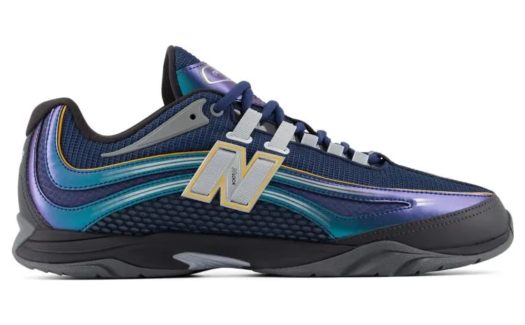 New Balance URC56 Silver Metallic / Navy
