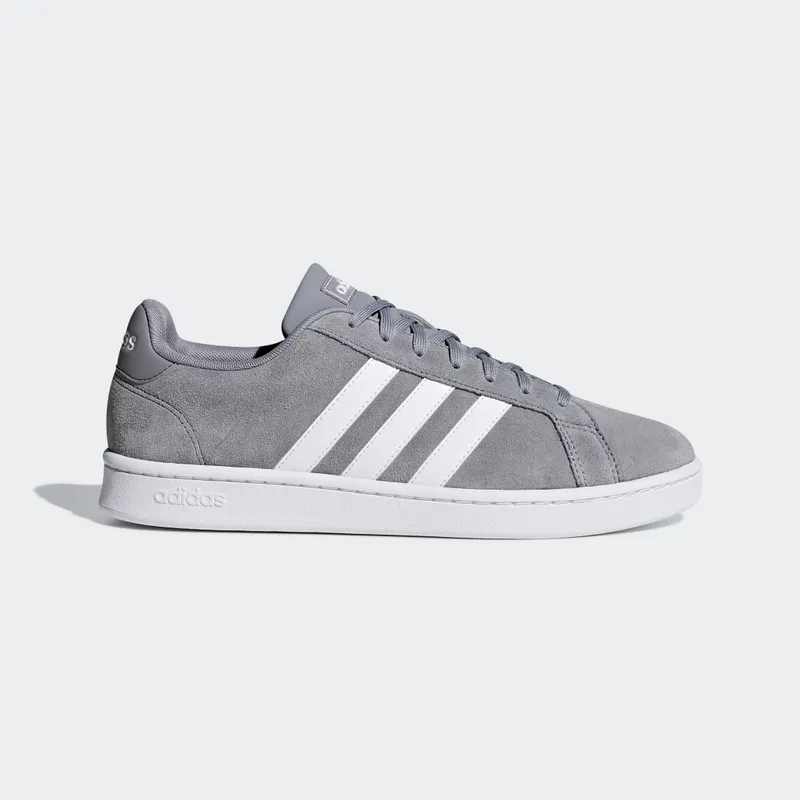 Adidas Neo Grand Court ‘Grey’ Grey Three/Cloud White/Grey Four (F36412)