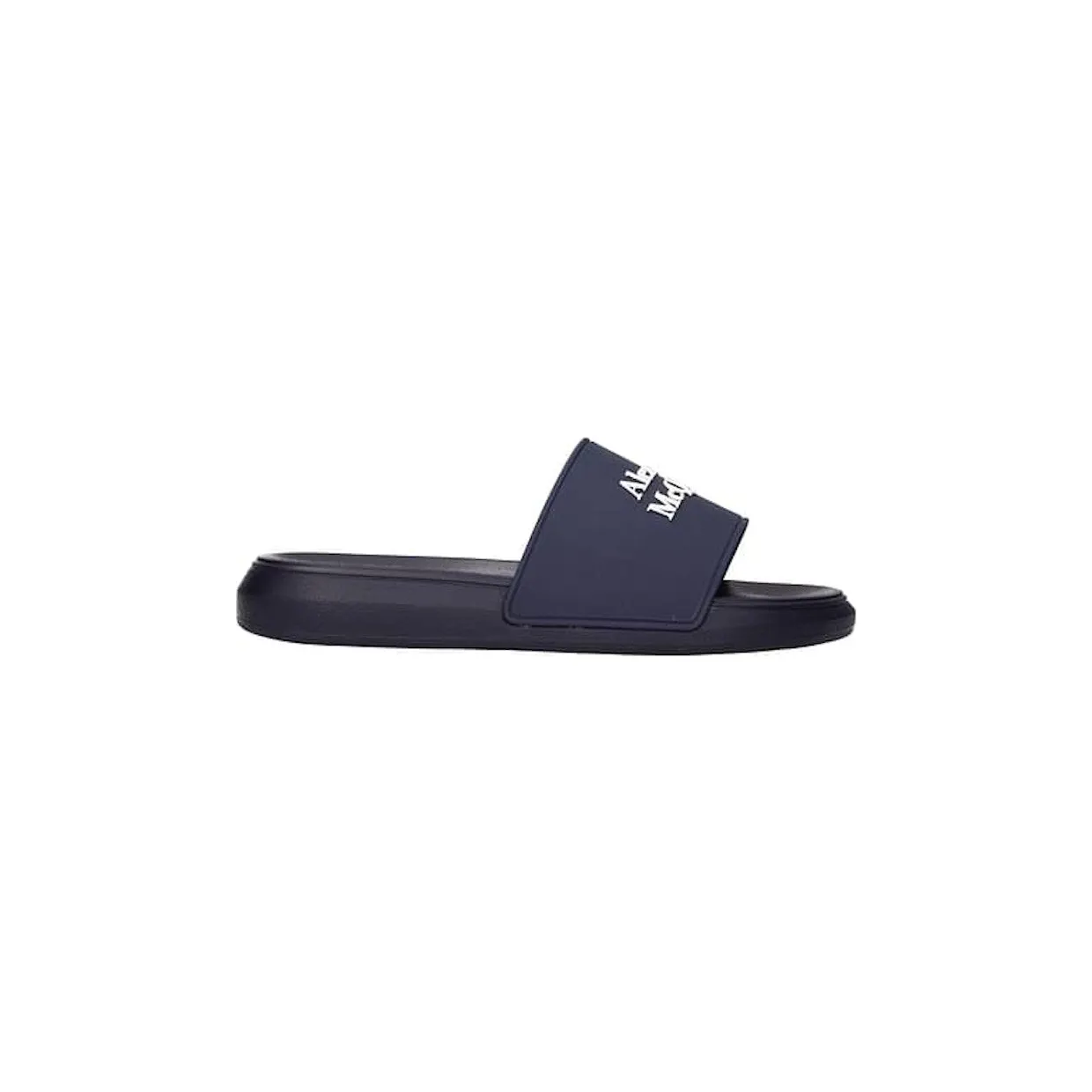 Alexander McQueen Pool Slide Navy (666983W4RF04085)