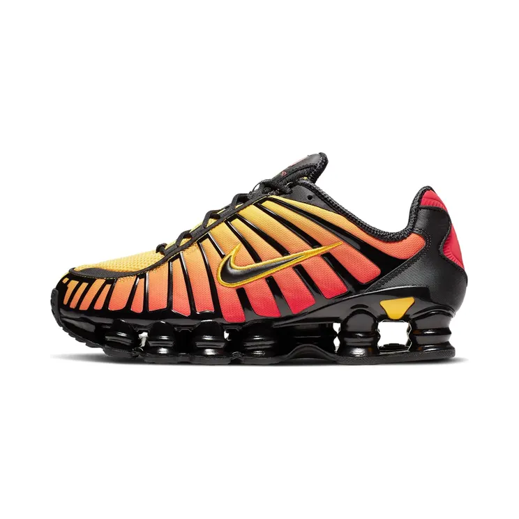 Nike Shox TL Sunrise “Black / Amarillo / University Red” (AV3595-004)