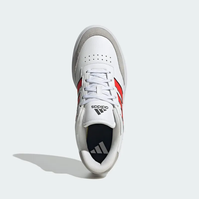 Adidas Courtblock Cloud White / Bright Red / Carbon (IH4713)