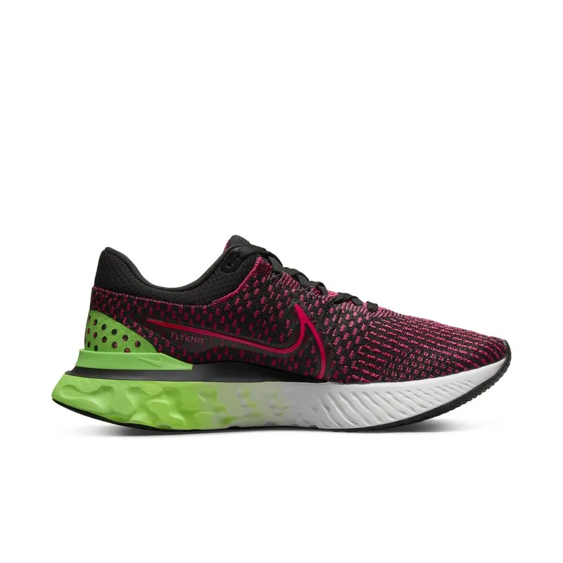 Nike React Infinity Run Flyknit 3 for Men (straat) Black (DH5392-003)