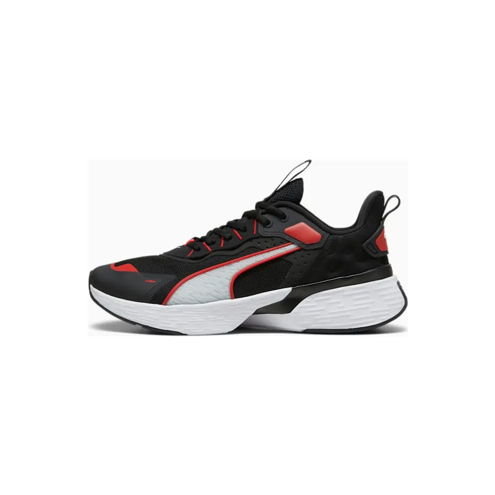 Puma Softride Sway Mesh “Black Red” (379594-02)