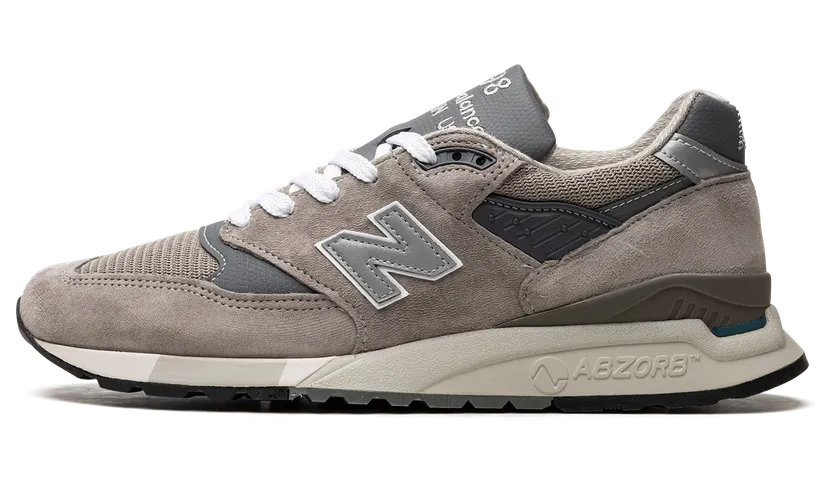 New Balance 998 “Made in USA – Grey/Silver” (U998GR)