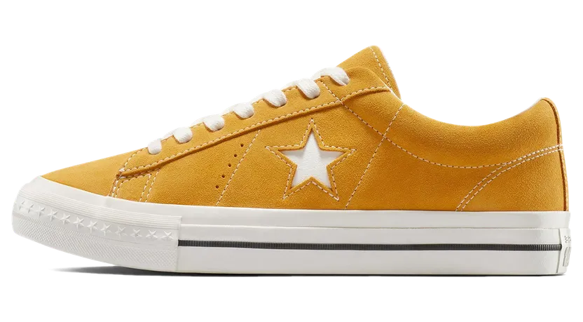 Converse One Star 95 OX Shoes “Yellow Vintage White” (A14713C)