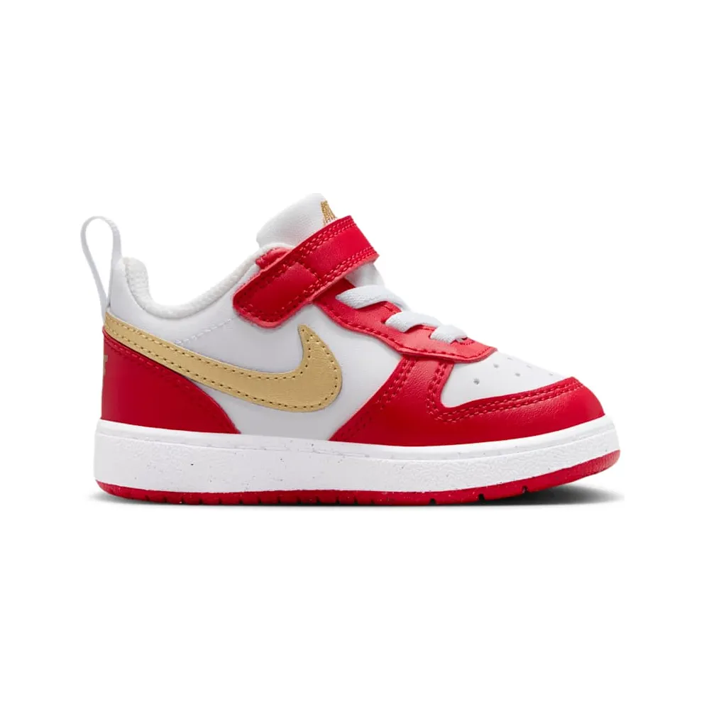 Nike Court Borough Low Recraft White University Red Gold (DV5458-137)