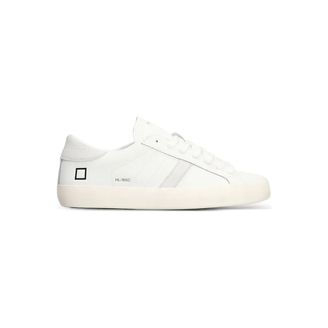 D.A.T.E. Hill Low leren “White” (M451HLBAWH)