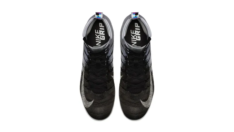 Nike Vapor Untouchable 3 Elite Flyknit Black White Silver Black/White-Metallic Silver (AH7408-102)