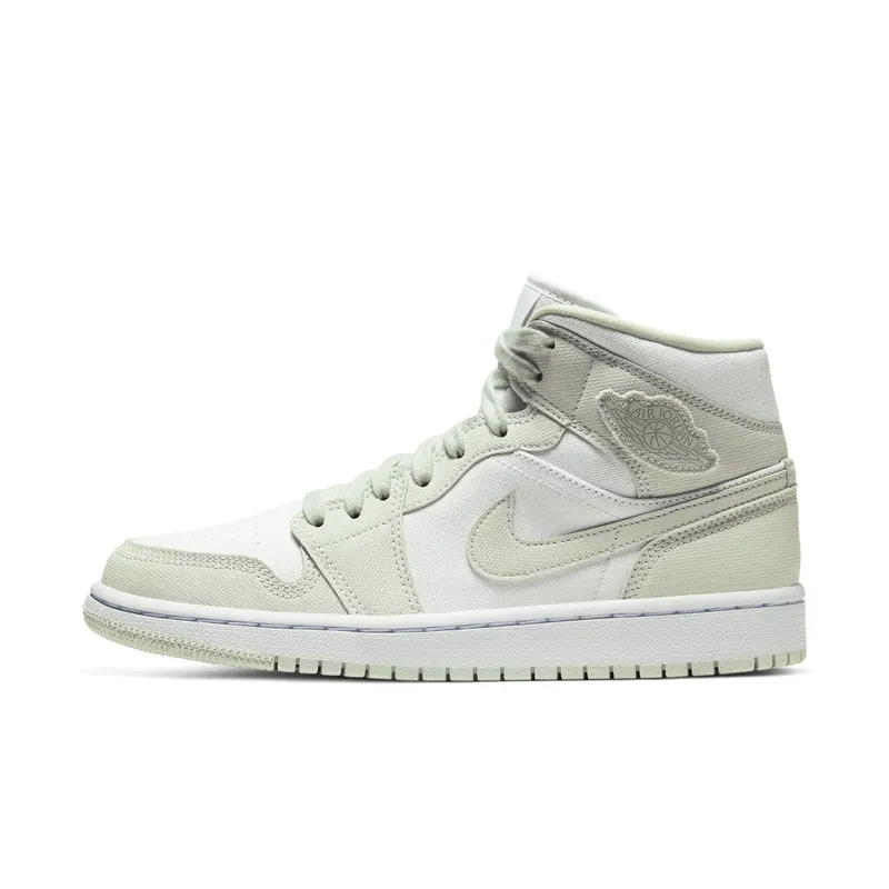 Air Jordan Womens Nike AJ I 1 Mid ‘Spruce Aura’ (2020) (CV5280-103)