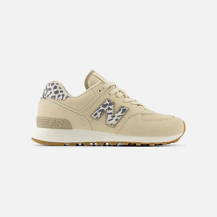 New Balance 574 Sea Salt Leopard (WL574IH2)