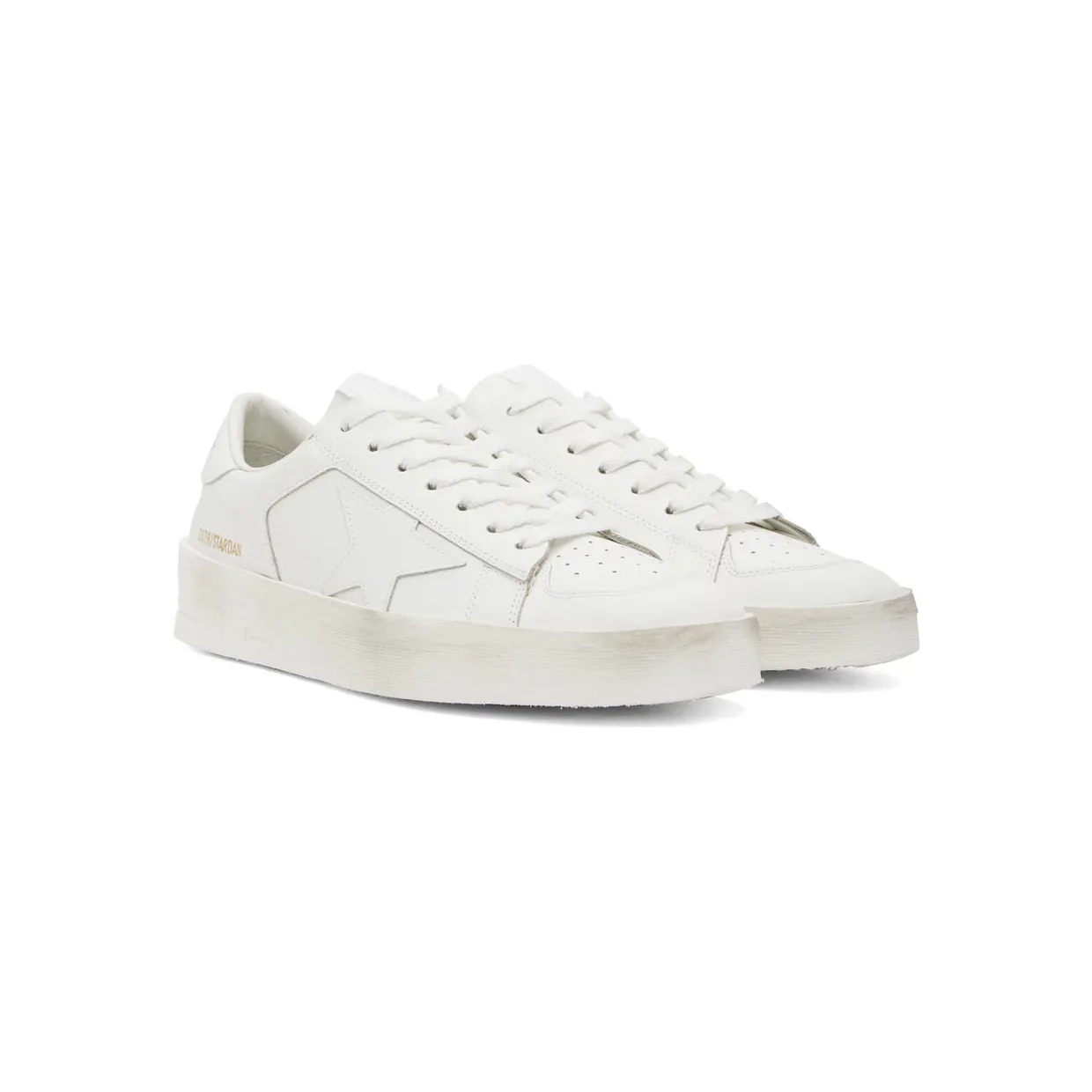 Golden Goose White Stardan Low Top Sneakers (GMF00128.F000566.10100) (4)