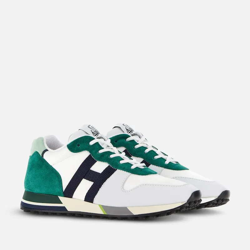 Hogan H383 White Green Blue (HXM3830AN52S8J546J)