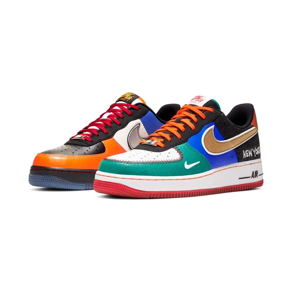 Nike Air Force 1 Low NYC City of Athletes White/Black-Hyper Jade (CT3610-100)