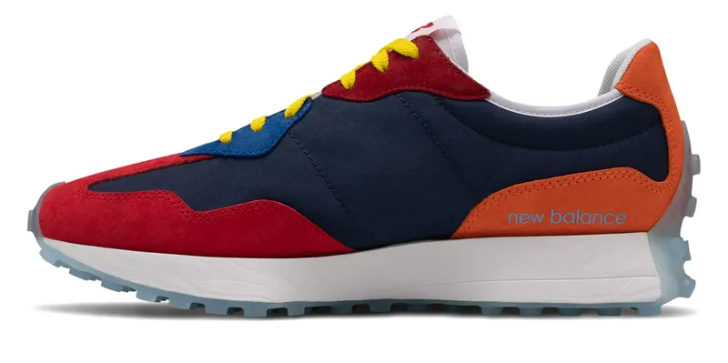 New Balance 327 Kawhi Seismic Moment Munsell White/Team Carolina-Team Orange (MS327BSM)