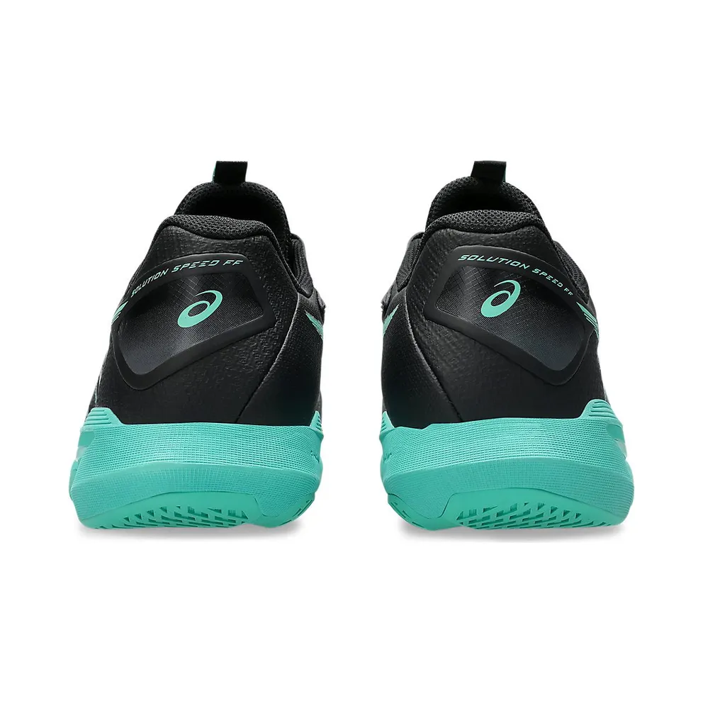 ASICS SOLUTION SPEED FF 4 “Black / Aurora Green” (1041A532-001)