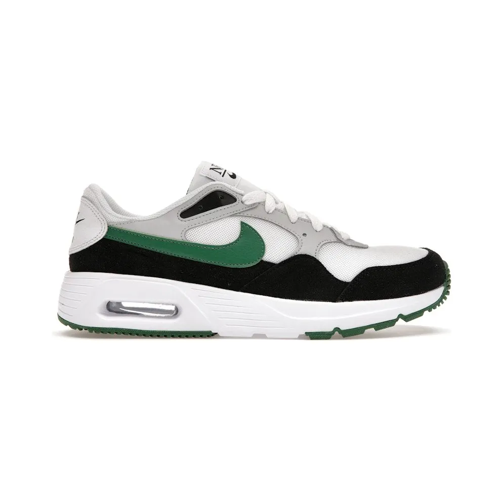 Nike Air Max SC “White / Black / Pure Platinum / Gorge Green” (CW4555-109)