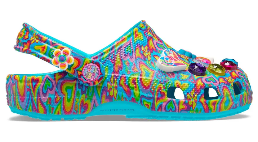 Crocs Classic Clog Lisa Frank (Kids) (207737-486)