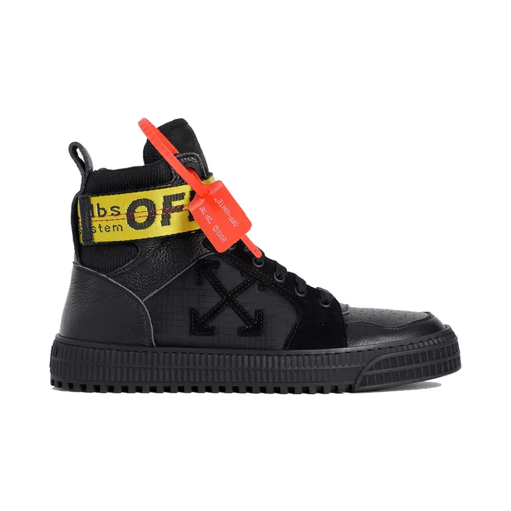 OFF-WHITE Industrial Hi Top Black