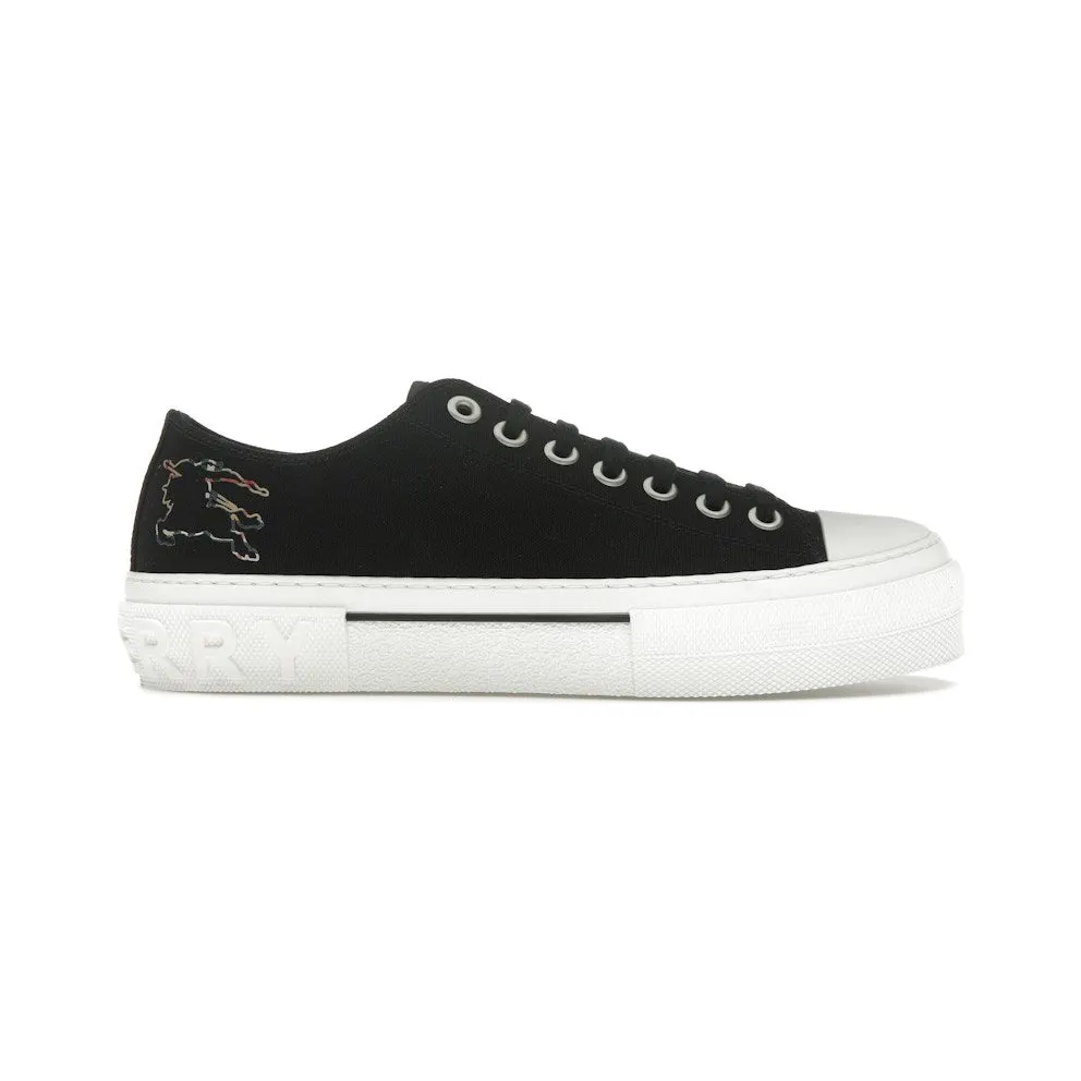 Burberry Jack Low Top Black Canvas (8071855 1009)