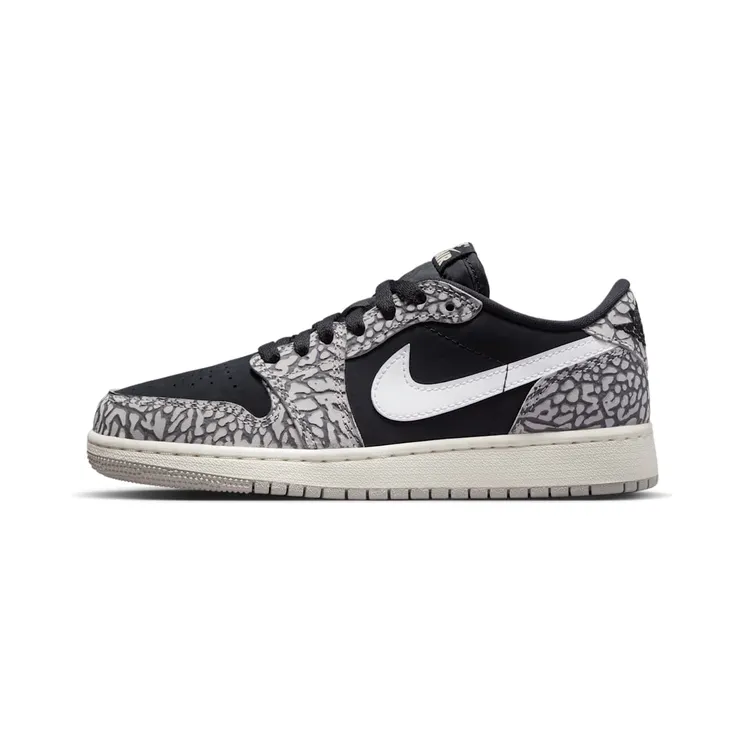Air Jordan 1 Low GS “Elephant Print” (CZ0858-001)
