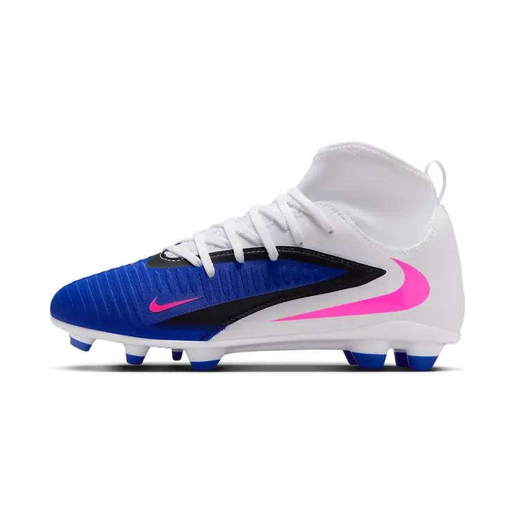 Nike Phantom 6 High Club MG Attack Pack “Racer Blue / White / Pink Blast” (HQ2022-446)