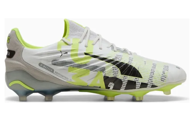 Puma KING ULTIMATE FOREVER FG AG “Feather Gray / Electric Lime / White / Flat Light Gray” (108426-01)
