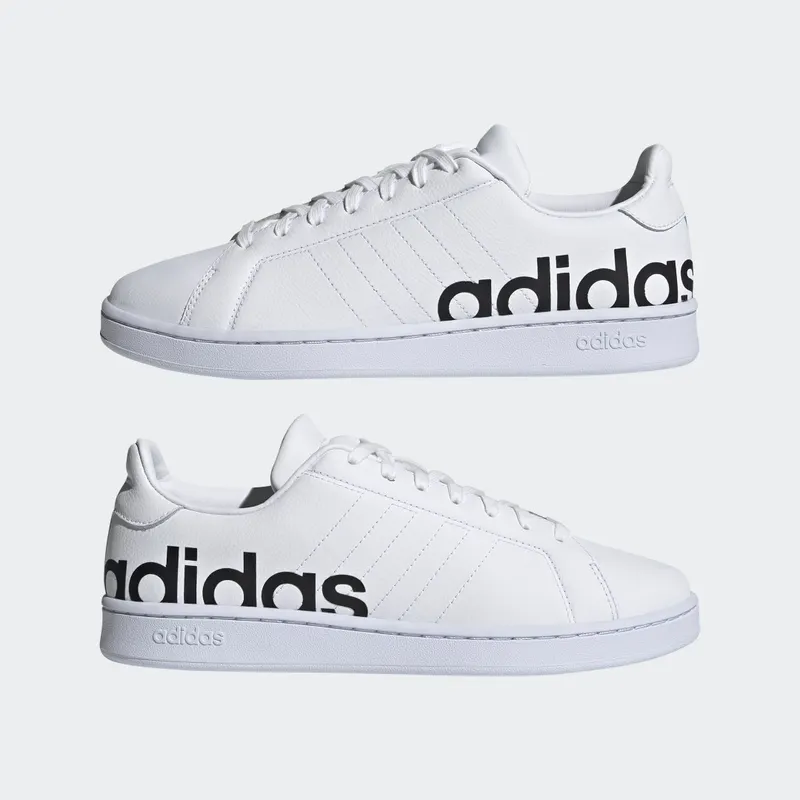 Adidas Grand Court Base Beyond Cloud White / Core Black / Cloud White (H04558)