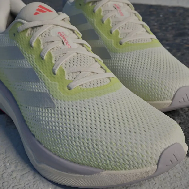adidas Supernova Stride Off White Silver Metallic Pulse Lime (IE8181)