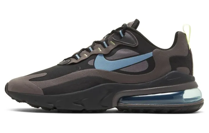 Nike Air Max 270 React Jetstream Black/Thunder Grey/Barely Volt/Cerulean (CI3866-001)