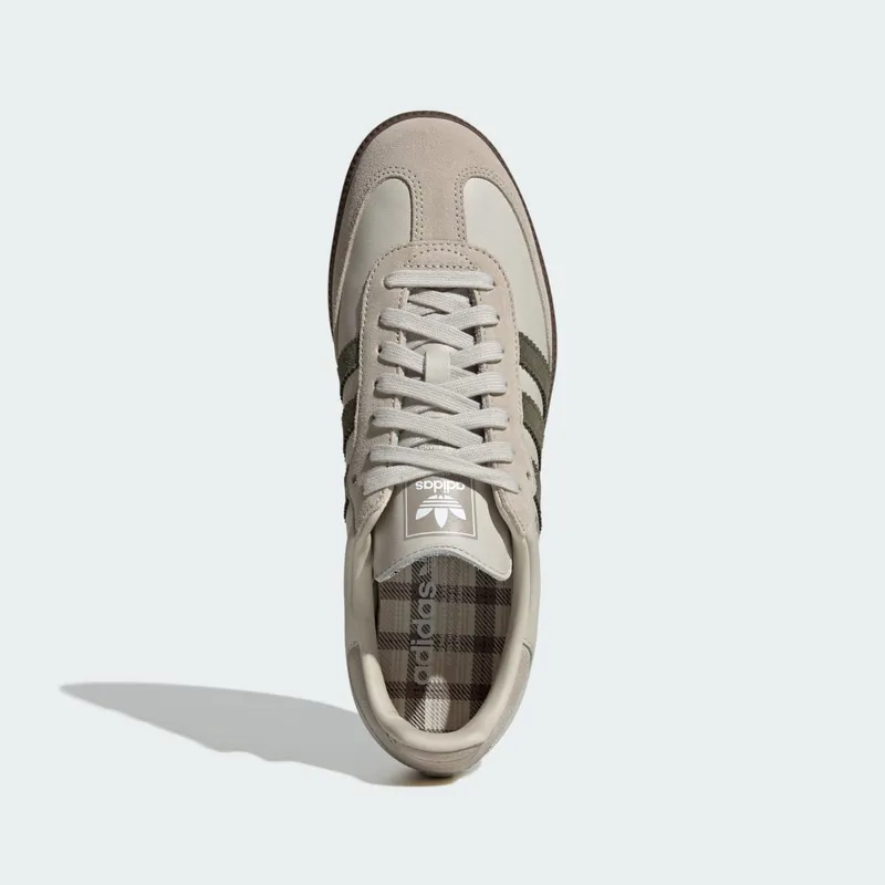 Adidas Samba OG “Aluminum Dark Khaki” (JR0893)