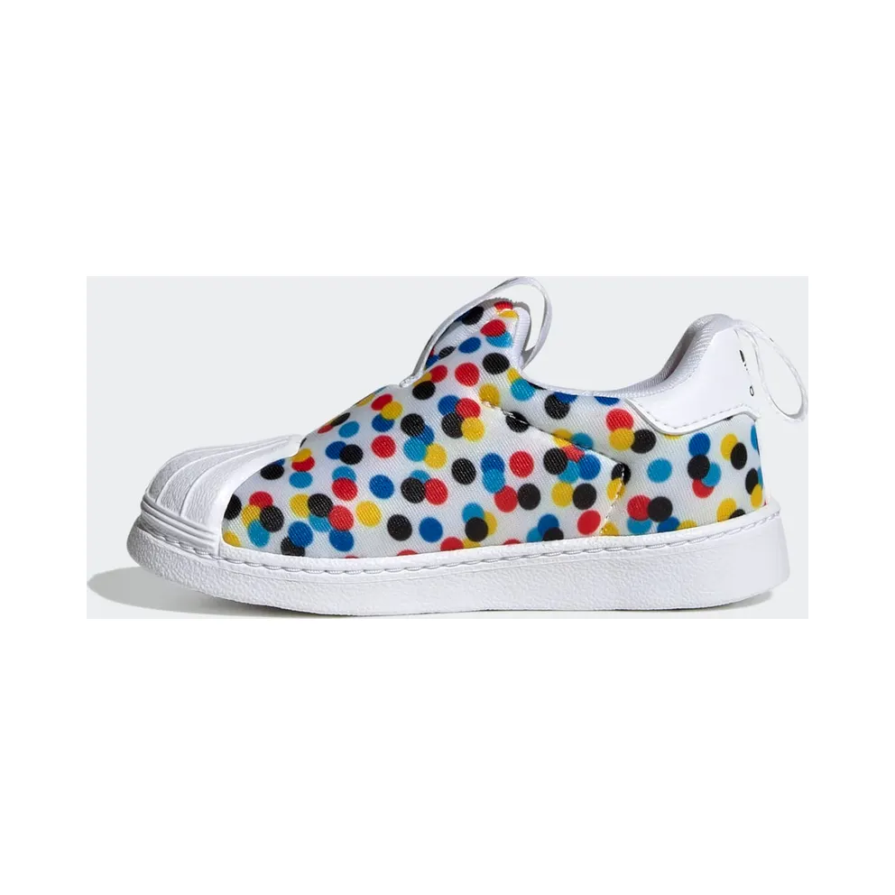 adidas Superstar 360 Cloud White Core Black Vivid Red (HQ4078)