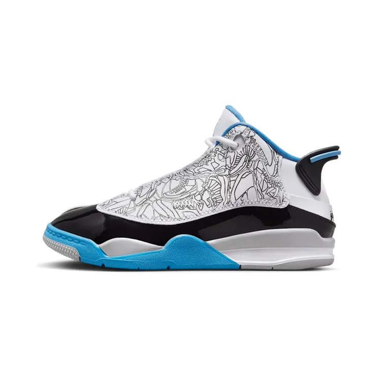 Jordan Dub Zero White Black Neutral Grey University Blue (DV1359-114)