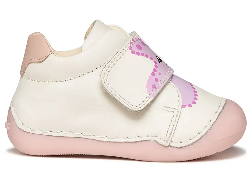 Geox sneaker Wit/Beige (B3540B00085-C1Z8Z)