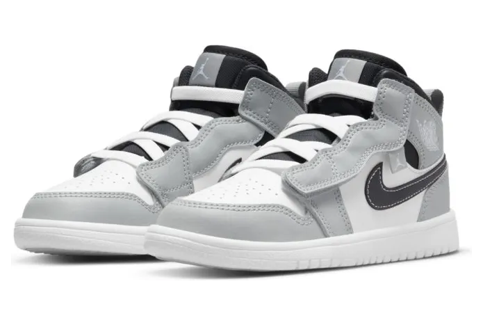 Jordan 1 Mid Alt Light Smoke Gray (PS) (AR6351-078)