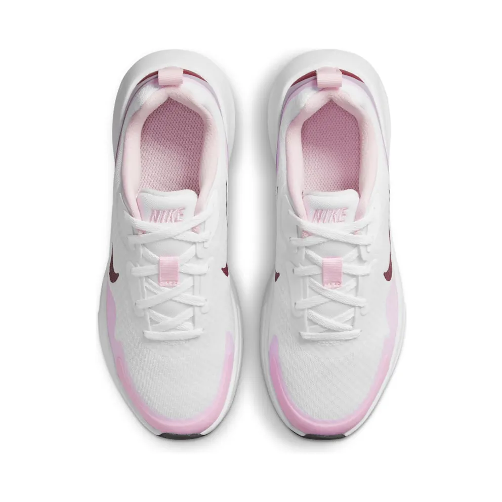 Nike Wearallday “White / Pink Foam / Dark Smoke Grey / Dark Beetroot” (CJ3816-105)