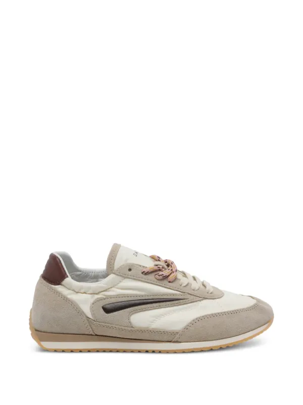 D.A.T.E. Athleta aus Wildleder – Nude (W441ABCOIV)
