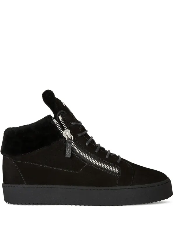Giuseppe Zanotti Kriss Winter mid-top – Black (RU10000002)
