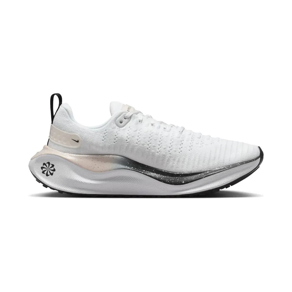 Nike React Infinity Run 4 White Platinum Tint Light Smoke Grey Black (HQ3507-100)
