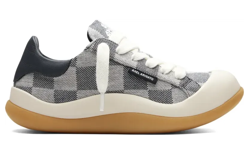 Axel Arigato Squish mit Karomuster “Grey” (F3657002)