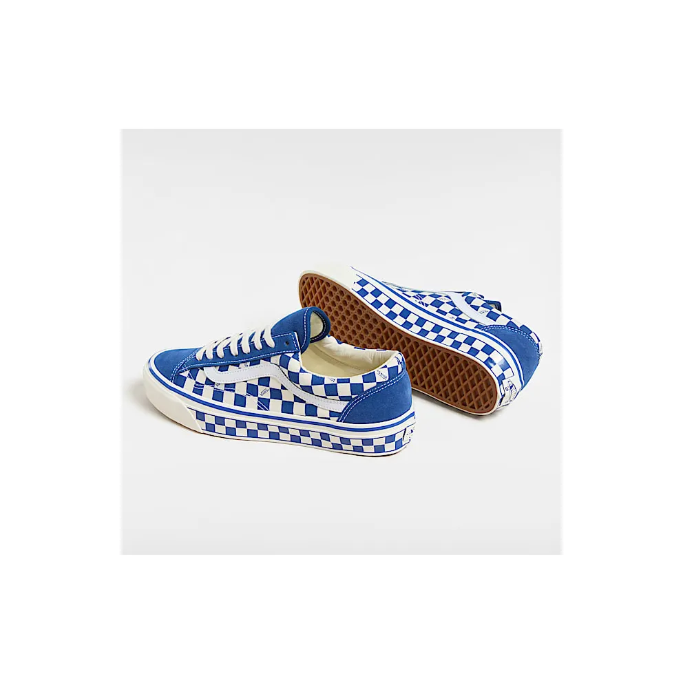 Vans Premium Old Skool 36 Checkerboard True Blue