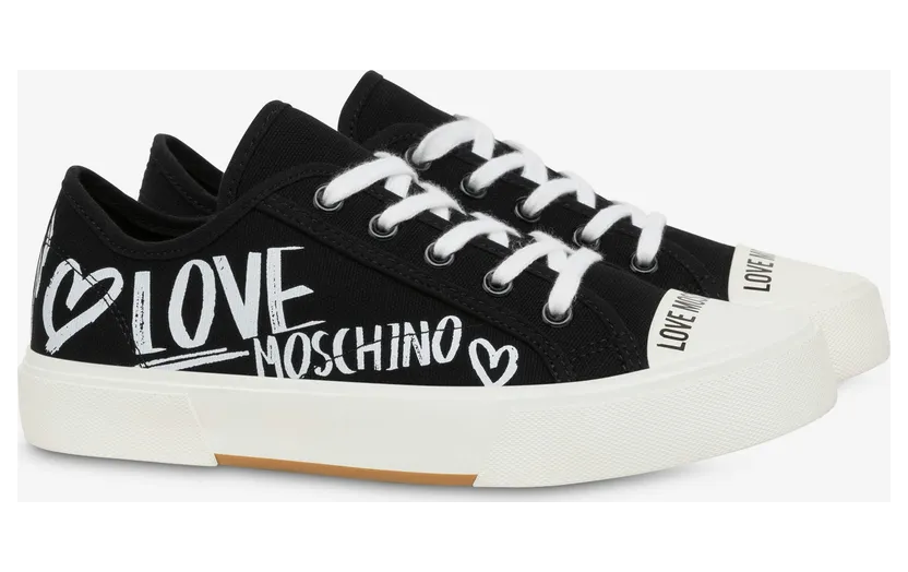 Moschino Hohe Sneakers Aus Canvas Pop Love (POLJA15112G1IJP0000)