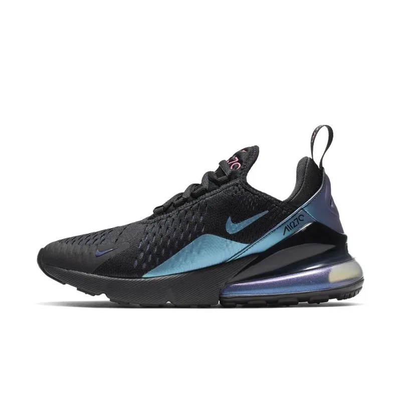 Nike Air Max 270 Throwback Future (W) Black/Laser Fuchsia-Regency Purple (AH6789-011)