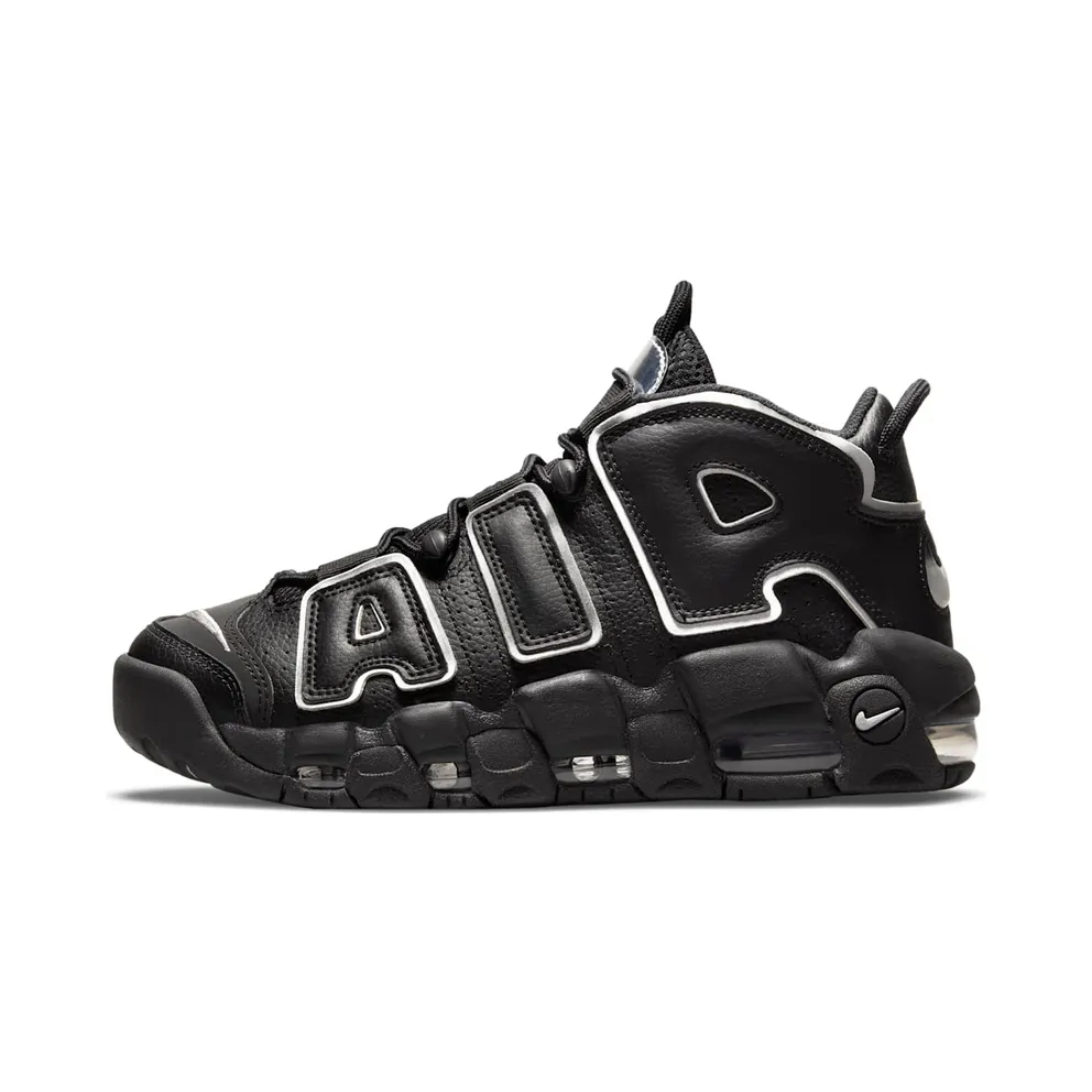 Nike WMNS Air More Uptempo Black Silver (DQ0839-001)
