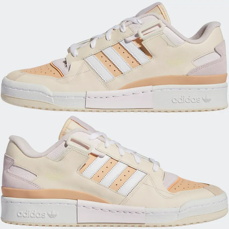 Adidas Forum Exhibit Low Ecru Tint / Cloud White / Halo Amber (GW6346)