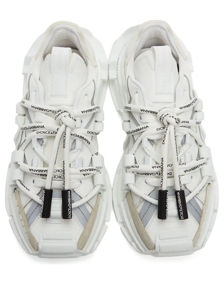 Dolce & Gabbana White Space Sneakers (CS1963 AQ408) (5)