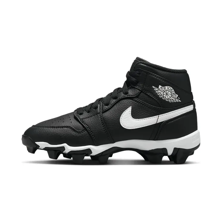 Jordan 1 Mid Cleat “Black / White” (HF6883-001)