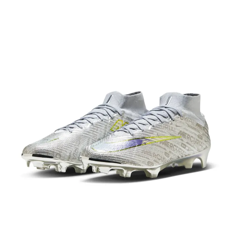Nike Zoom Mercurial Superfly 9 Elite XXV SE FG Metallic Silver (FB8863-060)